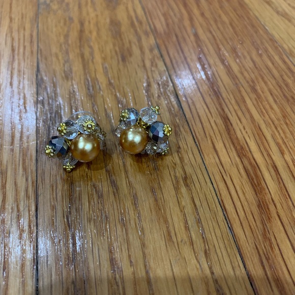 Anthropologie Beaded Earrings - Picture 3 of 6